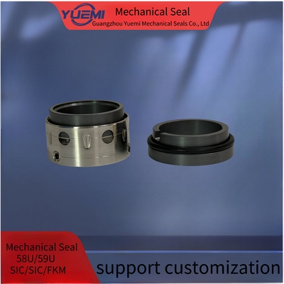 FKM SIC John Crane Mech Seal 58U 59U Vakuum Umlaufwasserpumpe