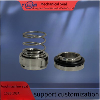 Sanitäre Pumpe mit mittlerer mechanischer Dichtung Einfederfeder 103A 103B